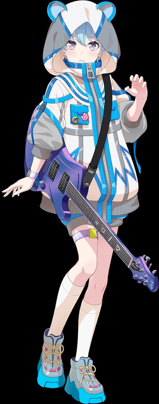 Ritsu Minetsuki [Bear-Hood Honor Student]