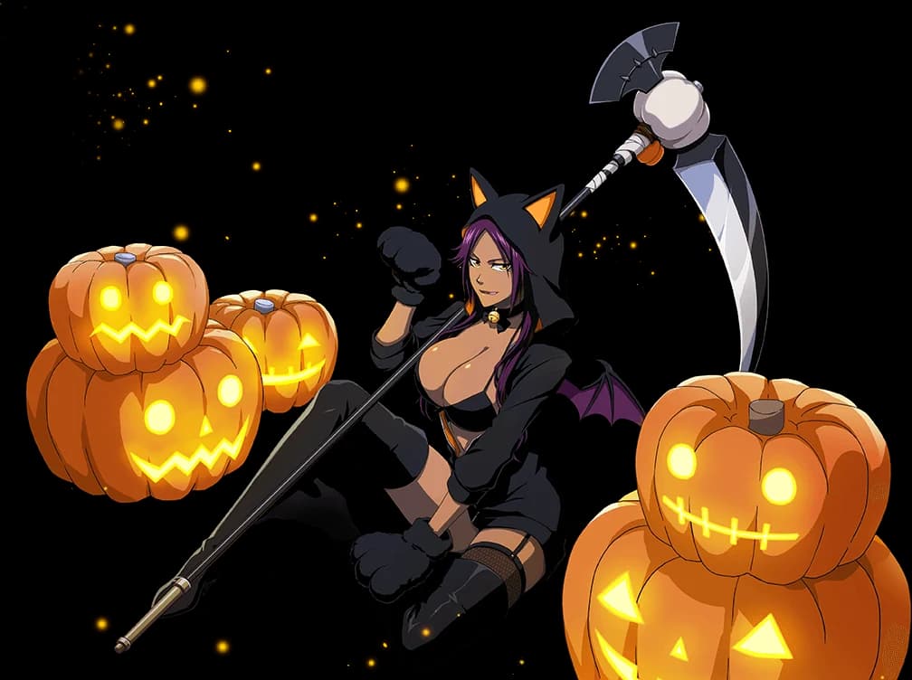 Yoruichi Shihoin (Halloween version) (Heart Attribute)