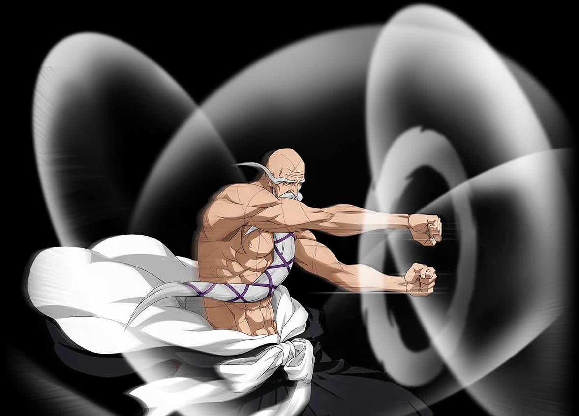 Shigekuni Genryusai Yamamoto (Fierce Battle version)