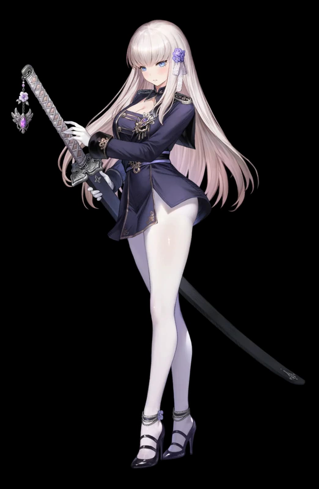 Young Lady Blade