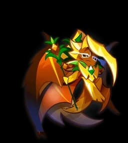 Ananas Dragon Cookie