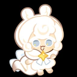 Cream Ferret Cookie