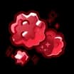 Dark Crimson Sugar Crystal
