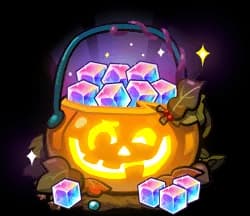 Ghastly Pumpkin Basket