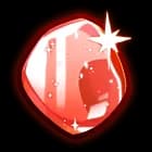 Solid Crimson Sugar Crystal