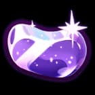 Solid Violet Sugar Crystal