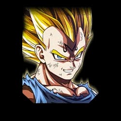Beyond the Ferocious Flash Majin Vegeta