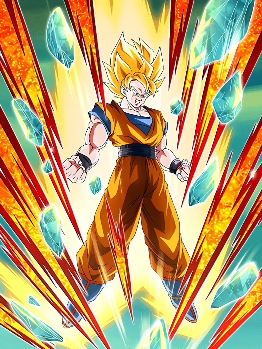 Blazing Warrior Super Saiyan Goku