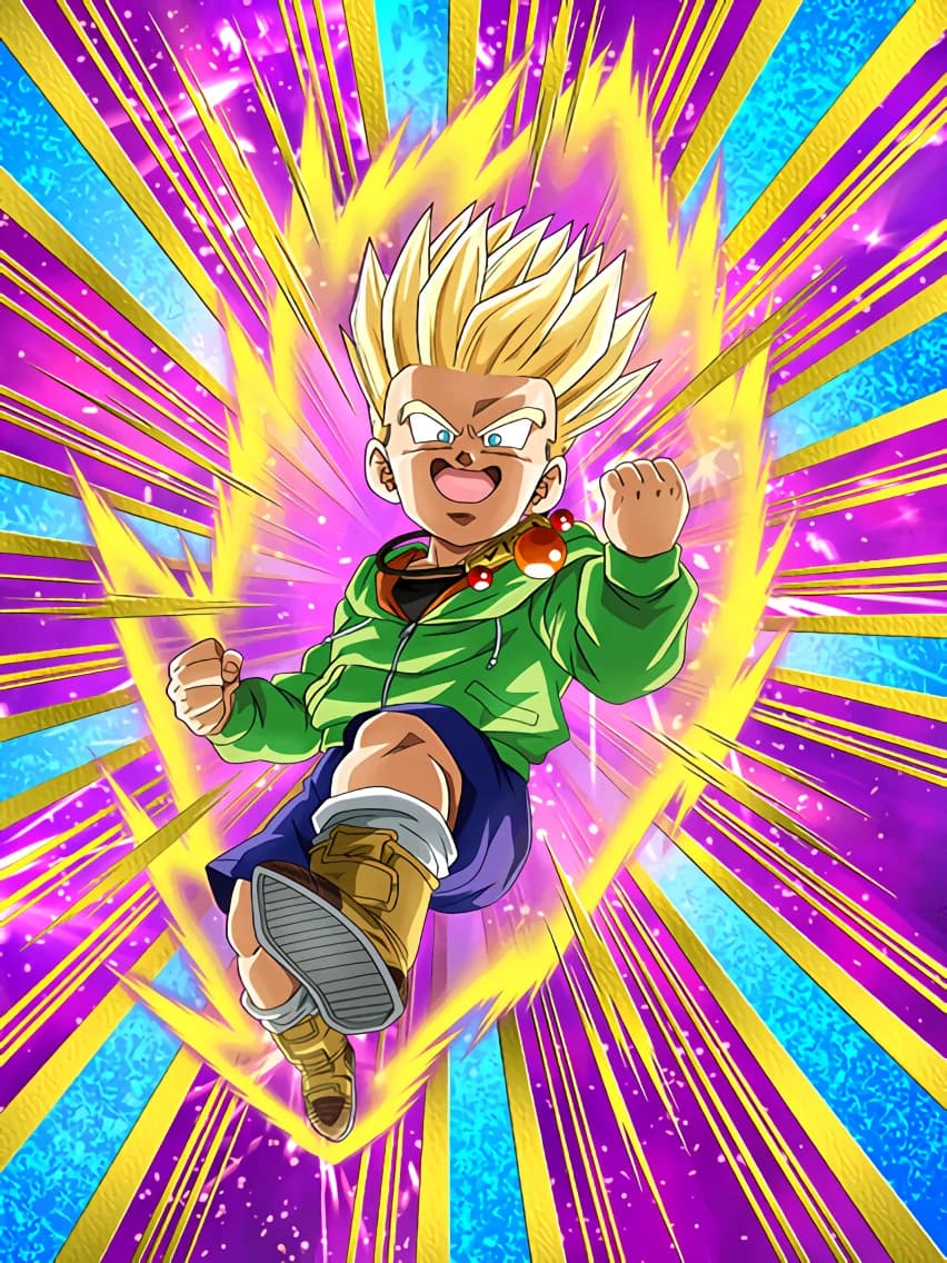 Confidence-Oozing Struggle Super Saiyan Trunks (Kid)