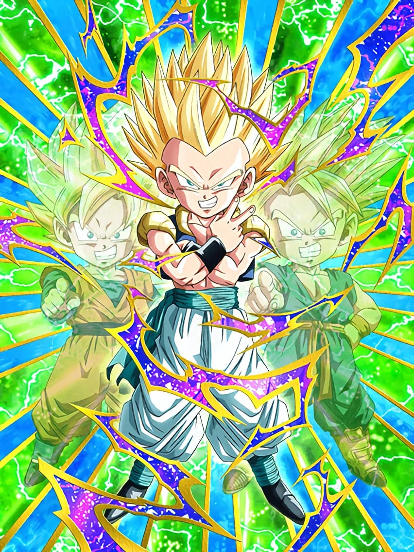 Devastating Fusion Power Super Saiyan Gotenks