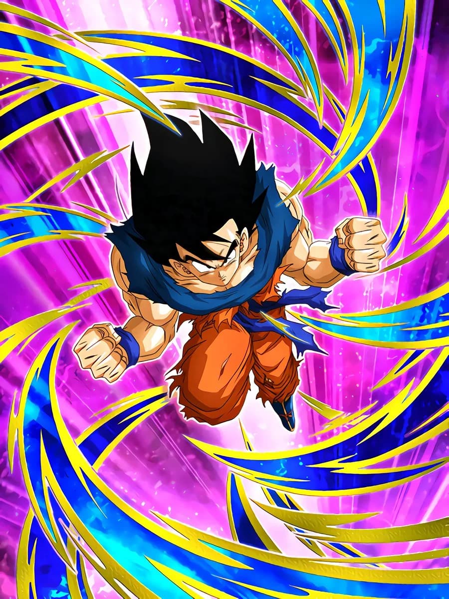 Fearless Saiyan Goku
