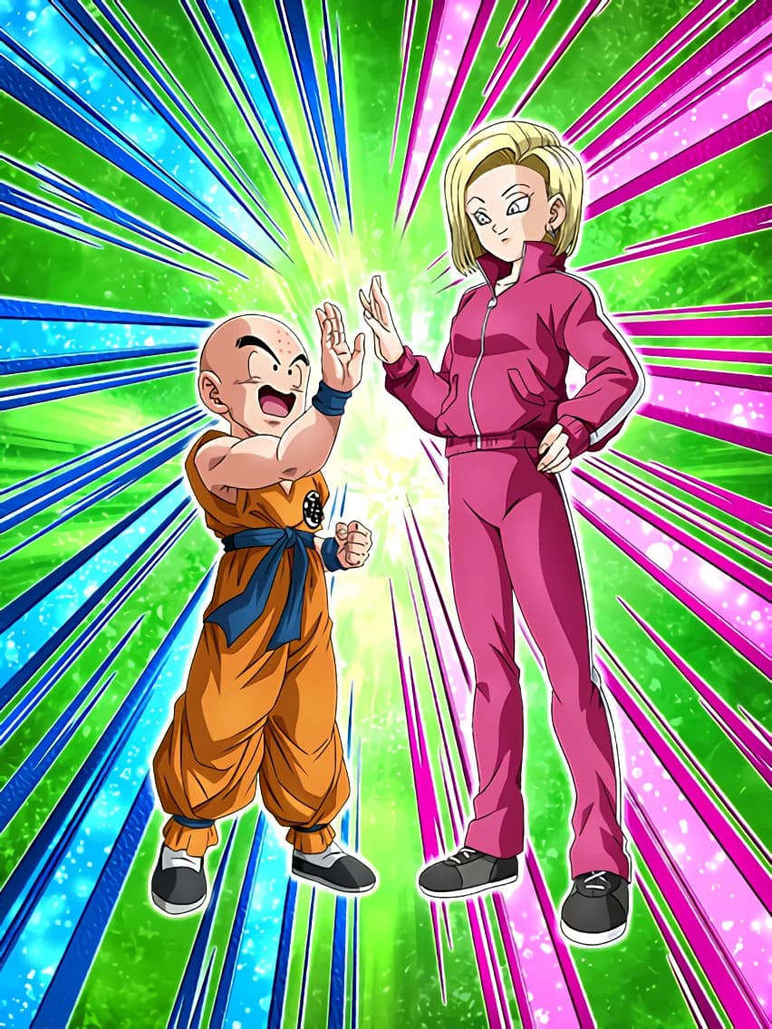 Fruits of Training With Family Krillin & Android 18