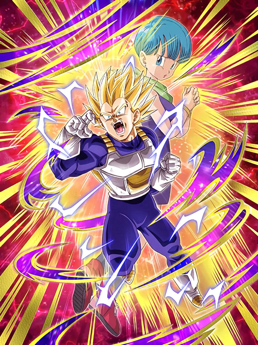 Furious Transformation Super Saiyan 2 Vegeta & Bulma