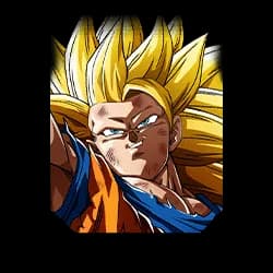 Golden Fist Super Saiyan 3 Goku