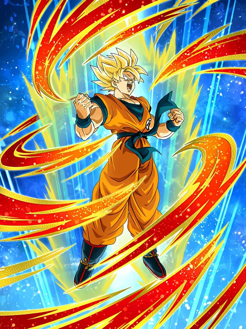 Intensifying Battle Super Saiyan Goku