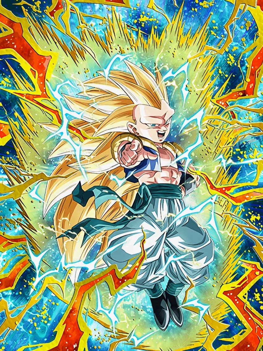 Naught but Rampage Super Saiyan 3 Gotenks