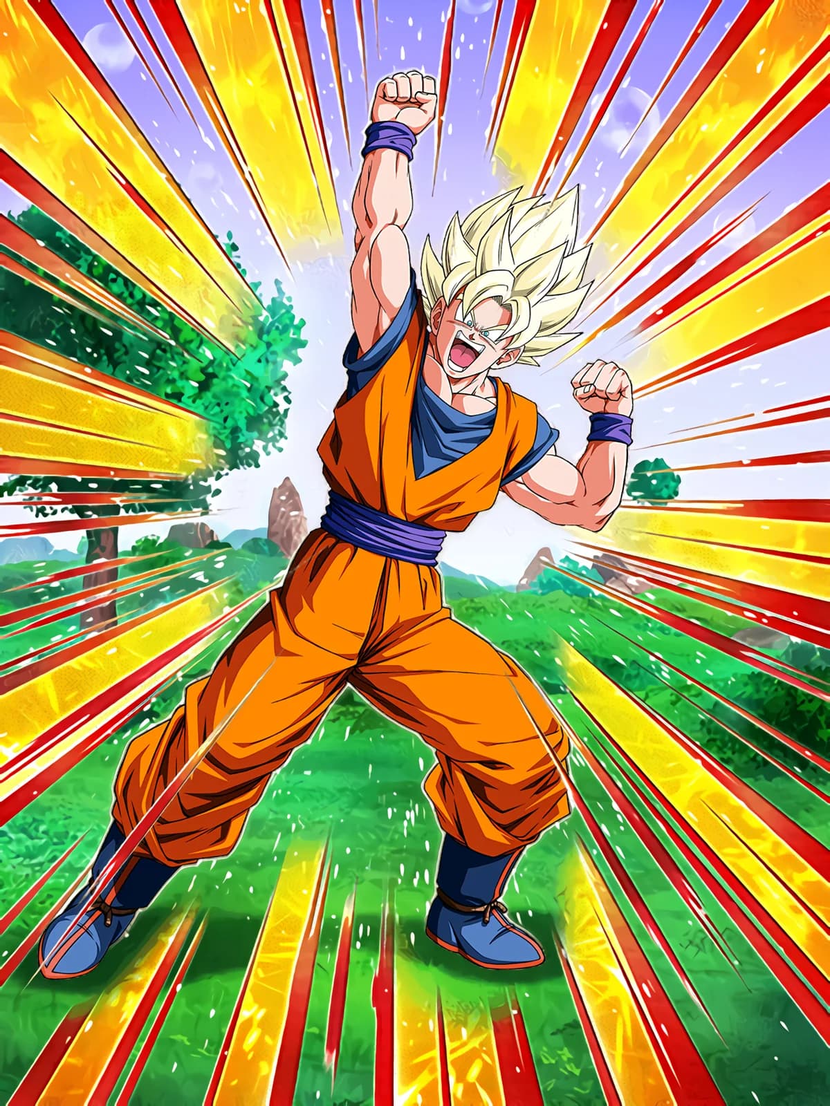 Right to a Duel Super Saiyan Goku