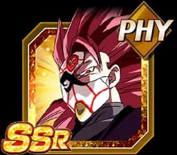 Rose-Colored Lightning Crimson Masked Saiyan (Super Saiyan Rosé 3)