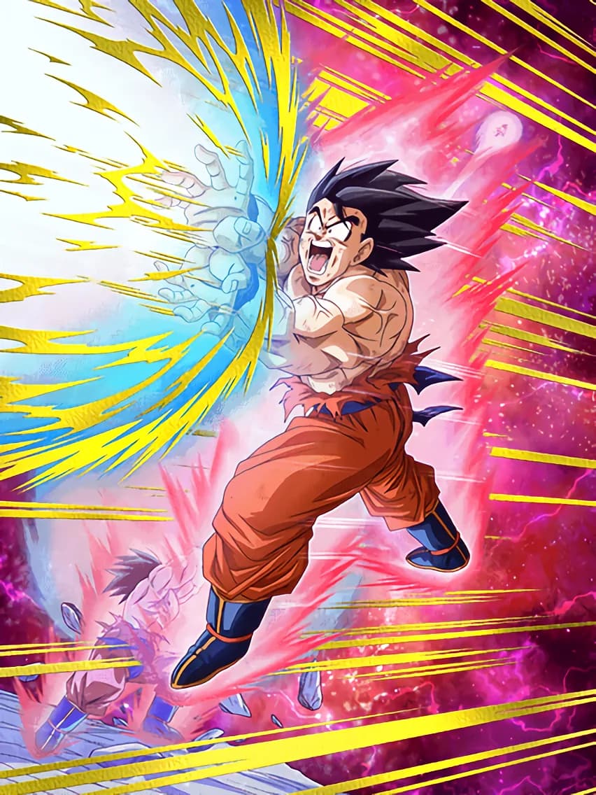Strenuous Struggle Goku (Kaioken)