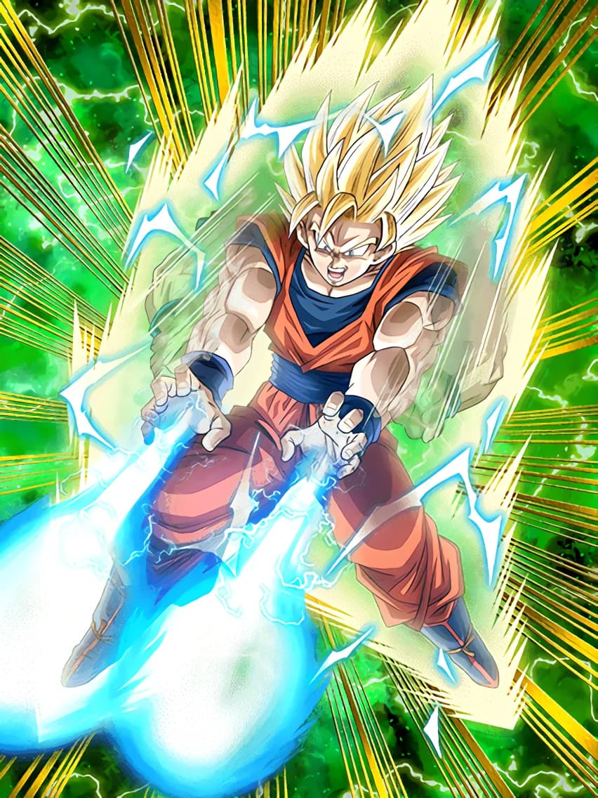 Whirlwind Strike Super Saiyan 2 Goku