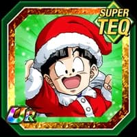 An Aerial Stroll on Christmas Eve Gohan (Kid) (Santa)