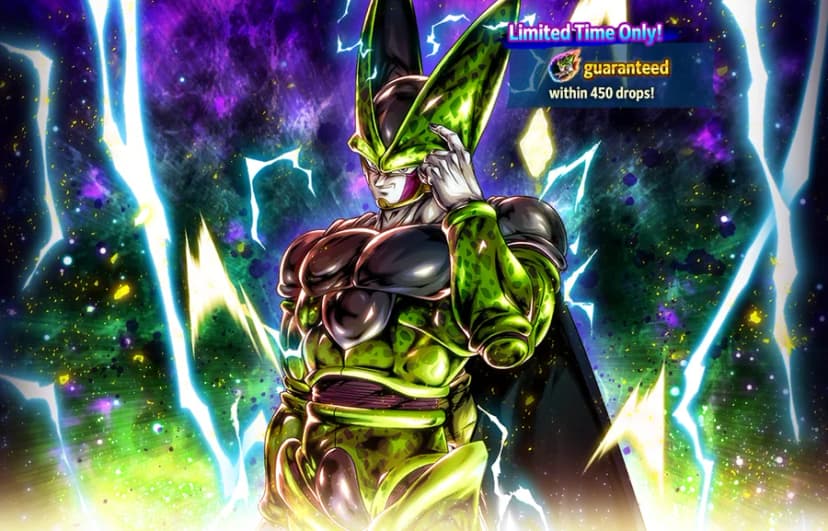 Perfect Cell (UL, Red) rate-up banner