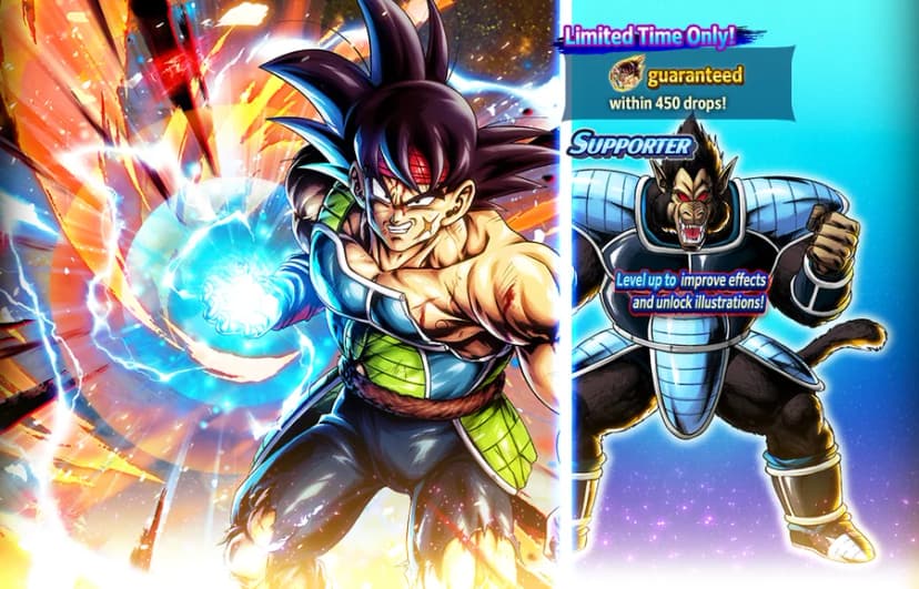 Bardock (Legend, Yellow) rate-up banner