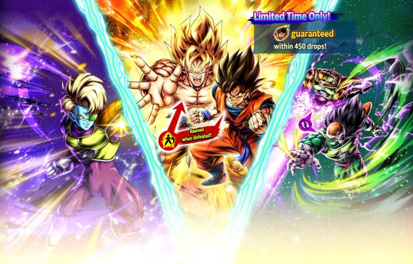 Goku (Legend, Blue) rate-up banner