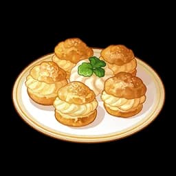 Blubber Profiterole