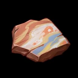Broken, Graffiti-Marked Stone