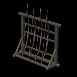 Camp Bow-Rack: Fletching