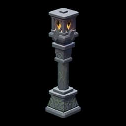 City Street Lamp: "Low Lanternlight"
