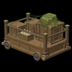 Composite Timber In-Port Transfer Cart