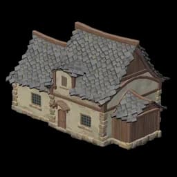 Country Home With Tall Attic