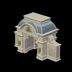Courtyard Archway: Moment of Glory