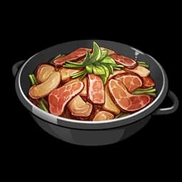 Cured Pork Dry Hotpot