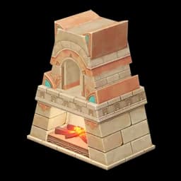 Desert Fireplace: Warmth