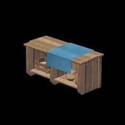 Doorless Pine Cupboard