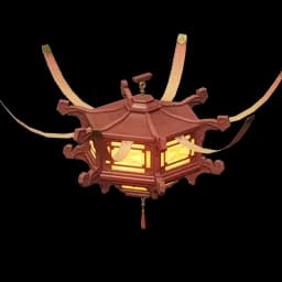 Embroidered Lantern: Lofty Grandeur