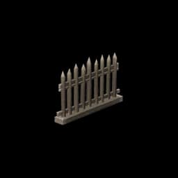 Encampment Fence: Jagged Teeth