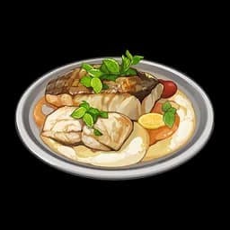Fish With Cream Sauce