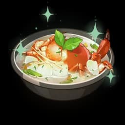 Fragrant Calla Lily Seafood Soup