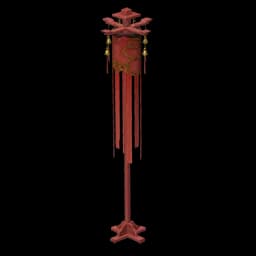 Gold-Inscribed Evil-Cleansing Banner