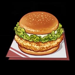 Golden Chicken Burger