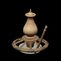 Heavy Brightwood Pottery Wheel