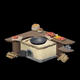 Heavy-Duty Restaurant Stove