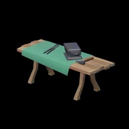 Heavy Fir Forging Table