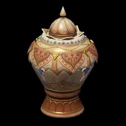 Hued Vase: Crimson Sands