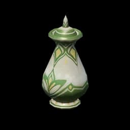 Hued Vase: Malachite