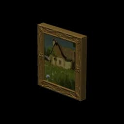 Landscape Painting: Country Home